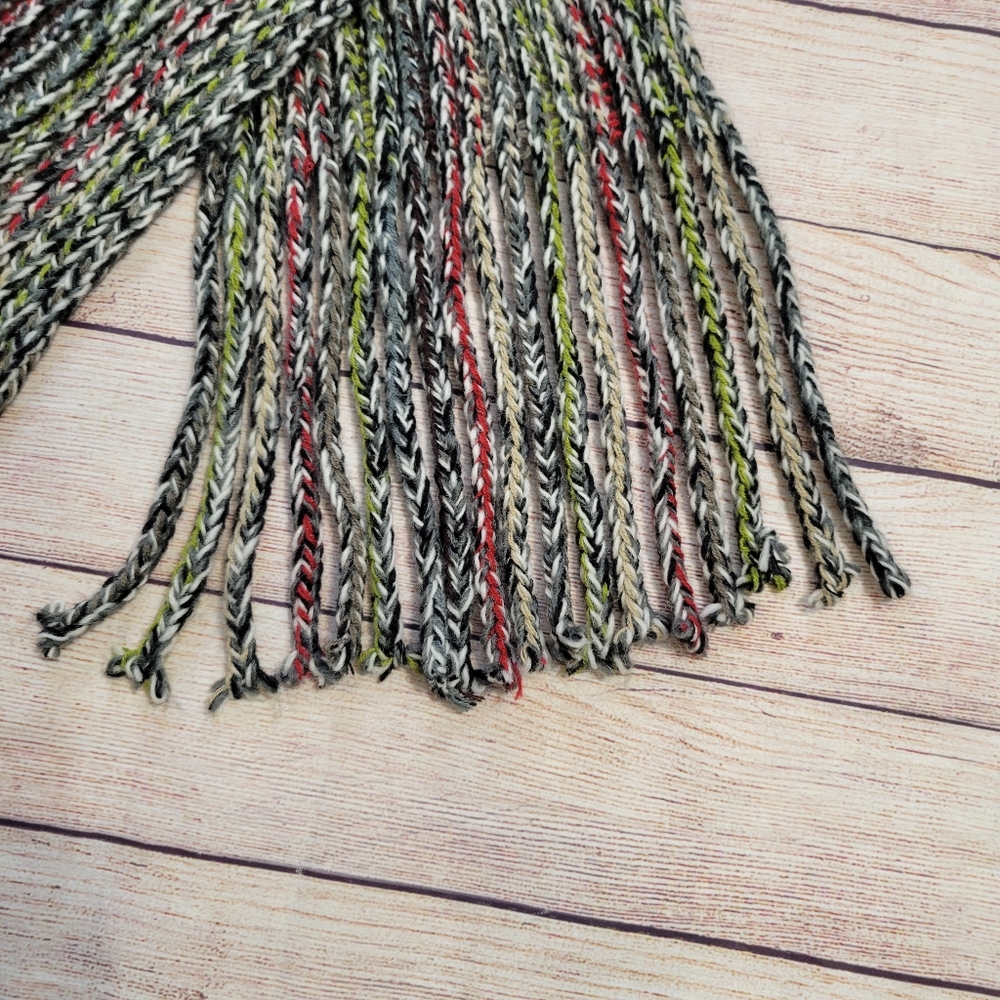 🌞Echo wool blend multi colored scarf - Picture 4 of 4